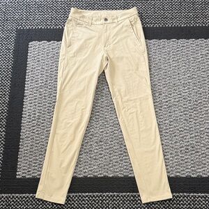 Lululemon Commission Slim Performance Pants Men’s 28 Stretch Travel Workwear